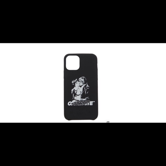 AUTHENTIC OFF-WHITEBlack Kiss iPhone 11 Pro Case